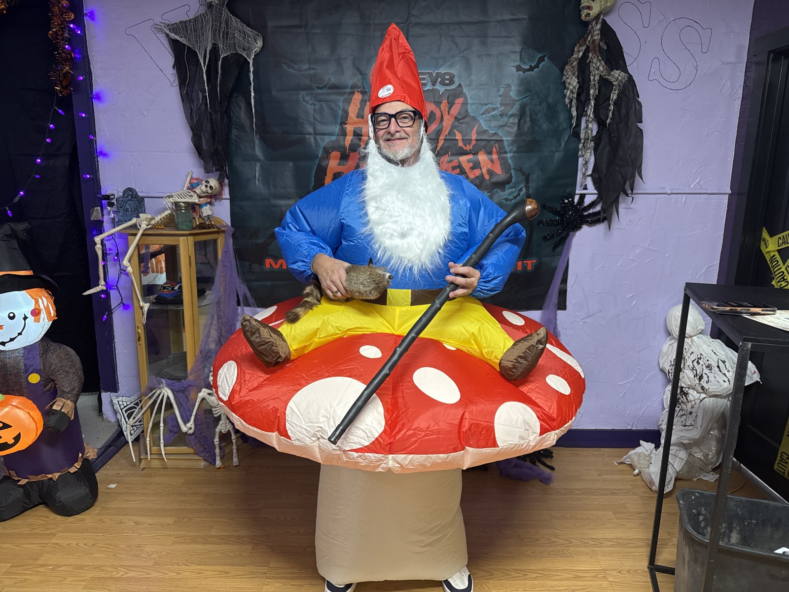 C010 — Gnome Aminita Mushroom costume photo