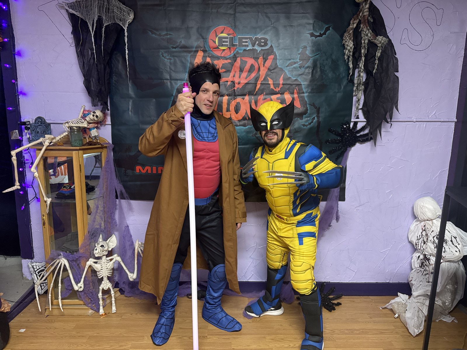 C019 — Gambit & Wolverine costume photo