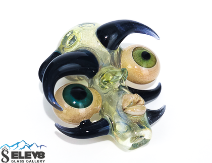 Flower Pipe - Face Spoon by Ryan Bearclaw #440