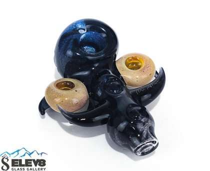 Flower Pipe - Face Spoon by Ryan Bearclaw #441