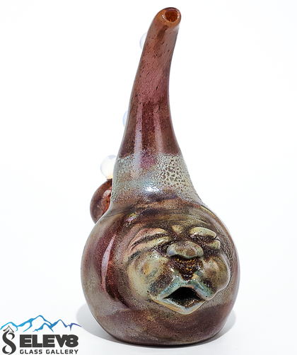 Water Pipe Bong - Moon Bubbler by Ryan Bearclaw #907