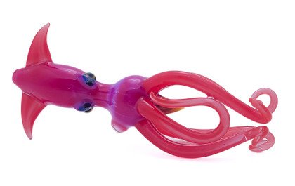 Flower Pipe - Squid Spoon by Burtoni Glass #496