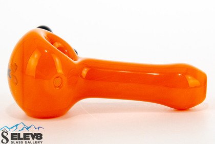 Orange Dragonfly Spoon by Colt Glass and Florin Glass #392