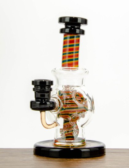 Red & Blue Faberge Rig by dynamic glass #574