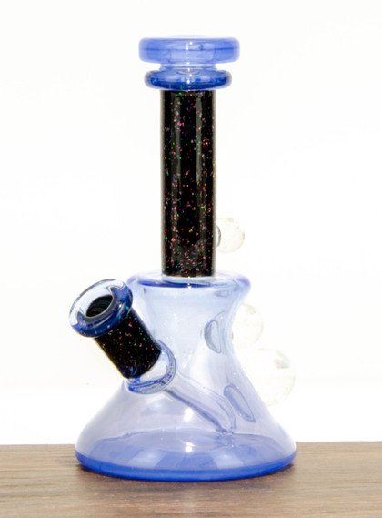 Milky Purple Crushed Opal Time Tube by Happy 608