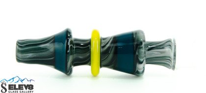 SSV Glass Open Spherical Flavor Disc Wand by Headleys Glass Art