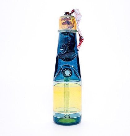 Water Pipe Bong - Ramune Bottle Rig by Jack Blew Glass #980