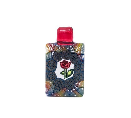 Glass Jewelry - Murrine Heath Bar Pendant by Jeff Heath #165