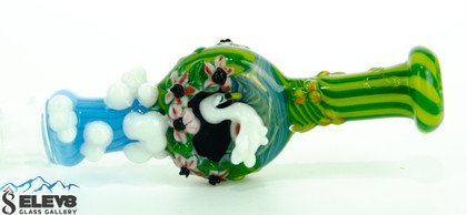 SSV Glass Open Spherical Flavor Disc Wand by Jem Glass