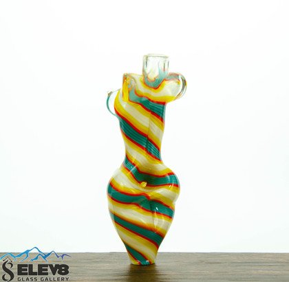 Fire and Ice 'Pack That Ass Up' Babe Pipe by KT Scissorbaby #318