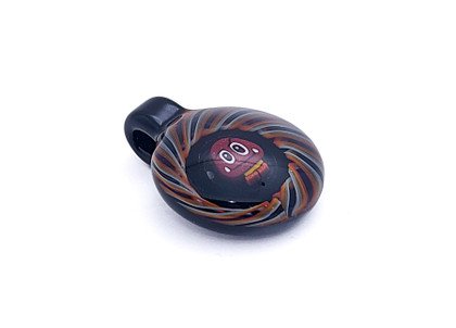 Glass Jewelry - Goomba Millie Pendant by Micro's Workshop #141