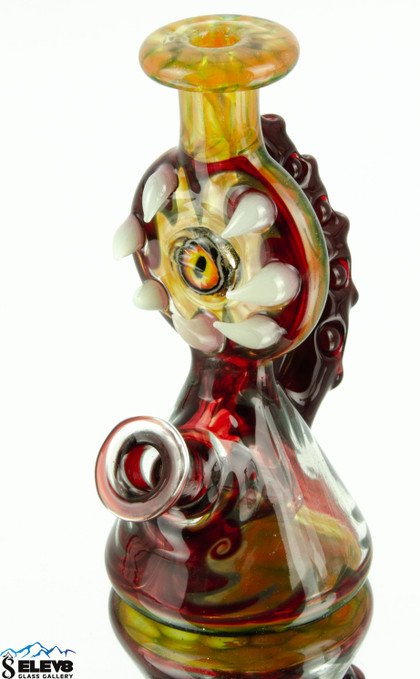 Red Wigwag and UV Monster Mini Tube by Modified Creations #303