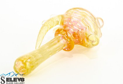 Fumed Spoon Pipe by Phase Glass #361