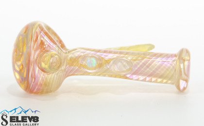 Fumed Spoon Pipe by Phase Glass #363