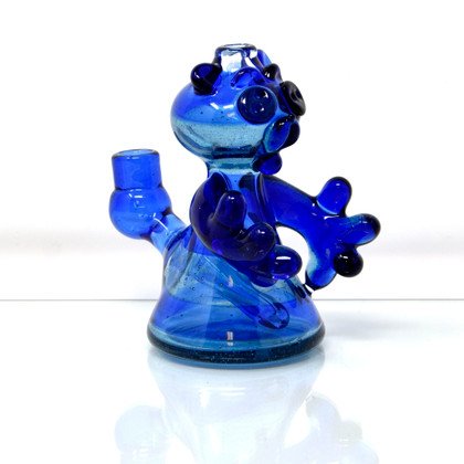 Blue Bear Dab Rig by Sherlock Holmes Glass #143