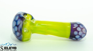 Purple Amazon Butter Honeycomb Spoon by Simply Jeff Glass #343