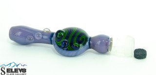 Custom Spherical Flavor Disc Wand #111