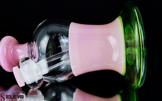Toxic Green and Pink Butter Mini Tube by Steve Kelnhofer #863