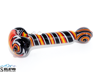 Glass Pipe Made With Colorado Country Lined Tubing by Shimkus Glass #420