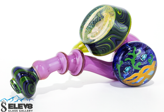 Glass Pipe - Underwater Butter Calabash Sherlock by Steve Kelnhofer #426
