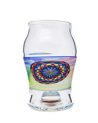 Drinking Glass - Elton John Butter Fillacello Whiskey Glass by Steve Kelnhofer X Gloomy Glass #11