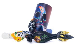 Power Of Flower Pimp Kit by Lyric Glass (Day of the Dead)