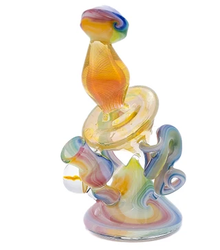 Water Pipe Bong - Elton John Rocket Man Butter Moving Forward Recycler by Steve Kelnhofer #71