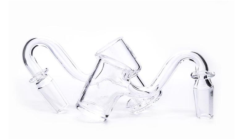 Quartz bangers and glass accessories selection at Elev8 Smoke and Vape in Colorado Springs